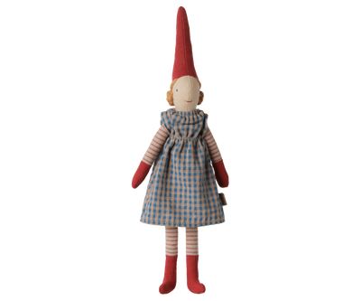 Maileg Pixy, Größe 1 Mädchen, blaues Kleid