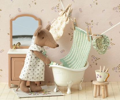 Badewanne Maus, creme