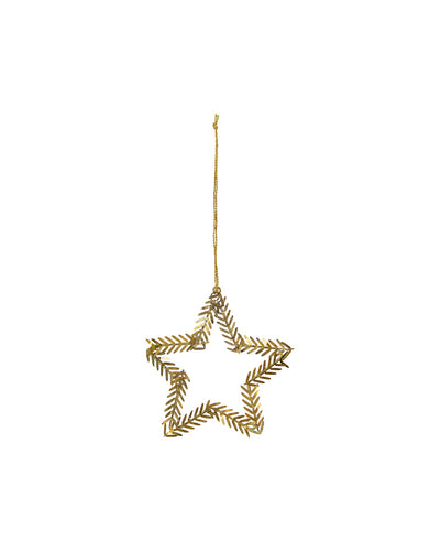 Ornament Stern, gold