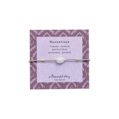Armband Mondstein