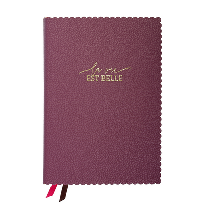 Notizbuch La vie est belle