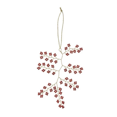 Bungalow  Perlenanhänger Niva Ruby Twig