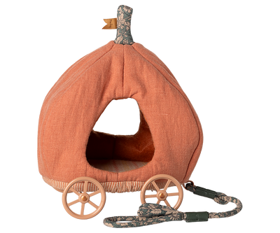 Kürbiswagen Maus