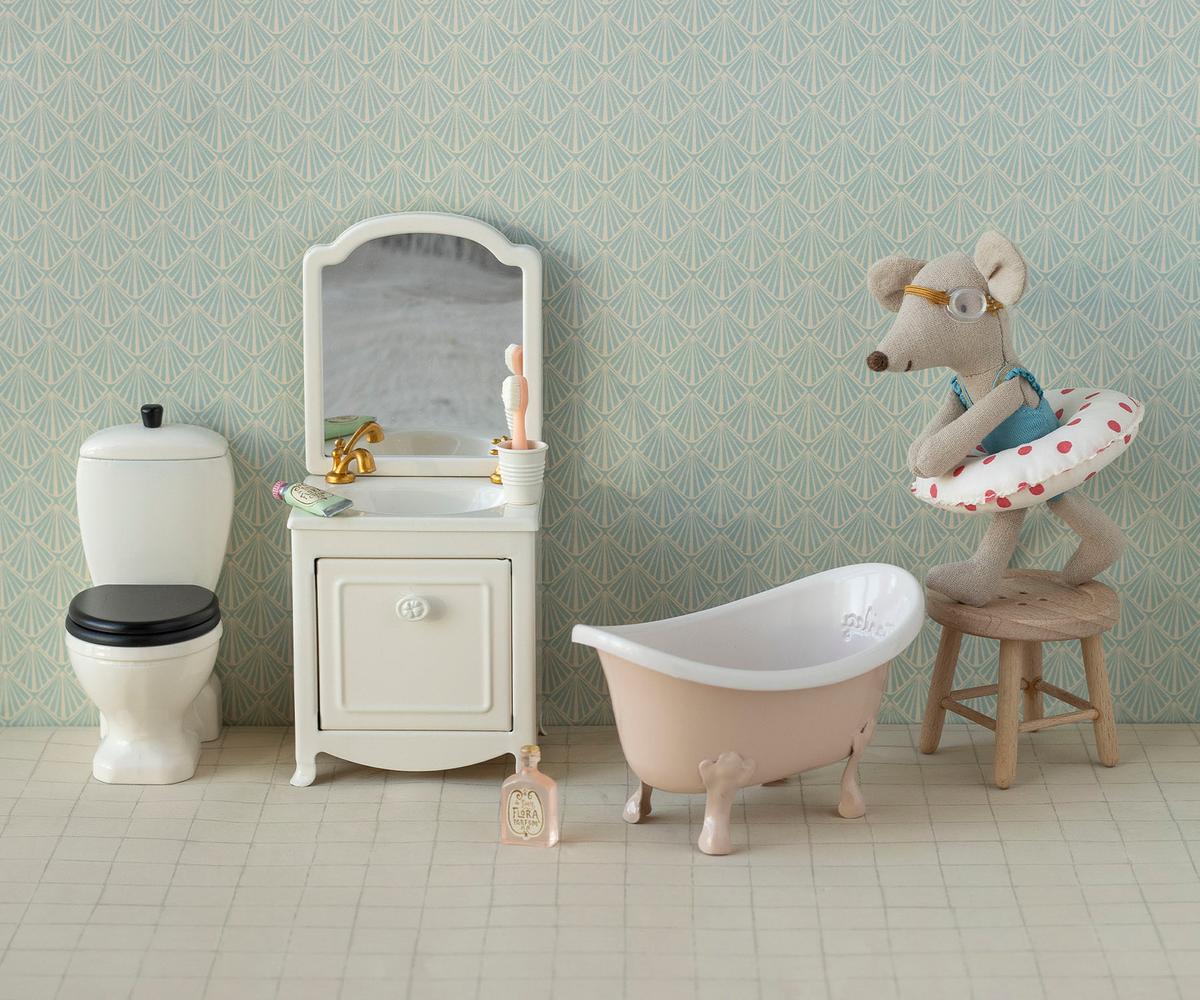 Badewanne Maus, creme