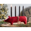 Maileg Holzschwein (Rot) – Bild 2