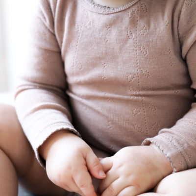 Babybody Benedikte Wool Pointelle