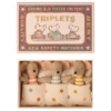 Triplets, baby mice in matchbox Maileg Tausendschoen Kindertraum