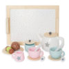 JaBaDaBaDo Holz Geschirr Afternoon Tea Set