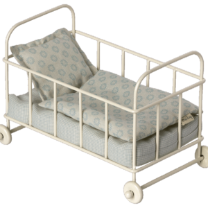 Maileg Cot Bed Micro Blue