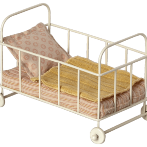 Maileg Cot Bed Micro Rose