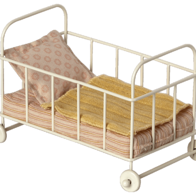 Maileg Cot Bed Micro Rose