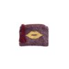 Artebene Münztasche Samt Lippen