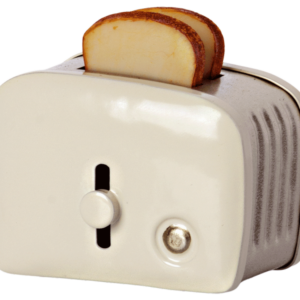 Maileg Miniatur Toaster mit Brot "Off-White"