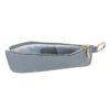 Leder Etui Kosmetiktasche Herz Blau – Bild 2