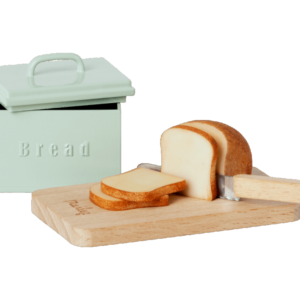 Maileg Miniatur Brotbox mit Schneidebrett und Messer