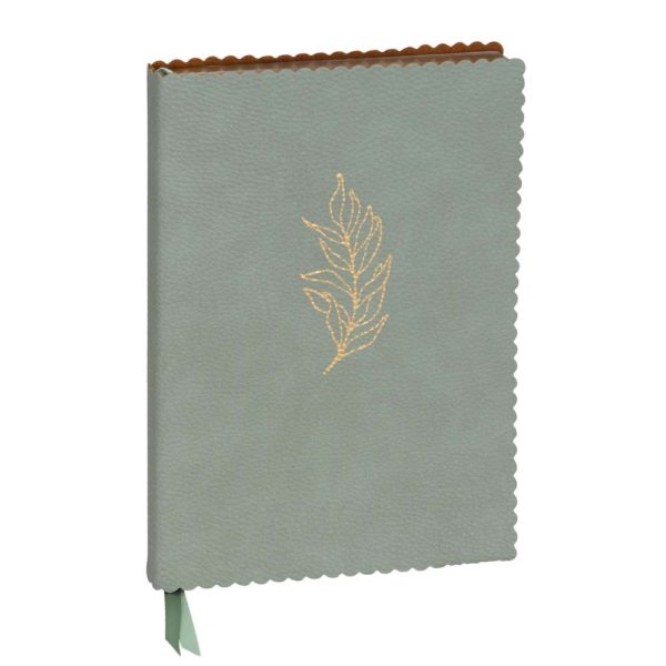 Notizbuch DIN A5 Greenery Ledercover