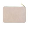 Leder Kosmetiktasche Feder Rosa – Bild 3