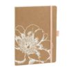 Notizbuch Organics Kraftpapier Blüte A5