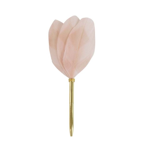 Schreibfeder Diamond Klein Rauten/Nude