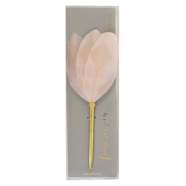Schreibfeder Diamond Klein Rauten/Nude – Bild 2