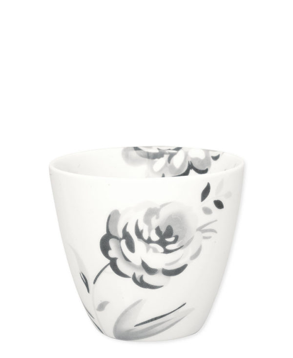 GreenGate Latte Becher Aslaug Weiß