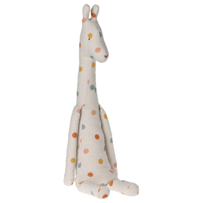 Giraffe mit Punkten groß