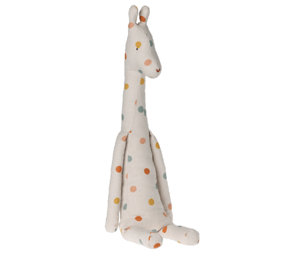Giraffe mit Punkten groß
