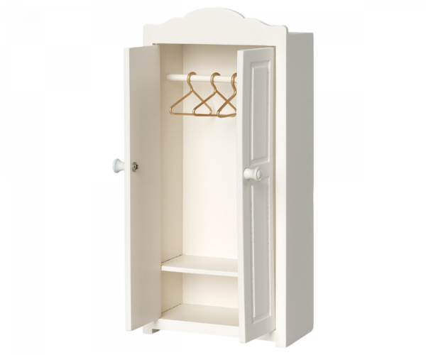 Holzschrank weiß für Mäuse – Bild 2