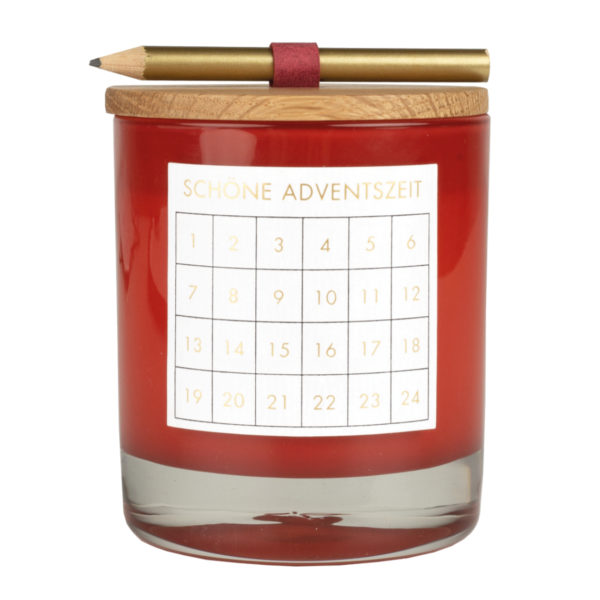 Adventskerze Winterspice