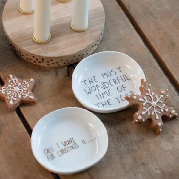 Weihnachtsschälchen "the most wonderful time" – Bild 2