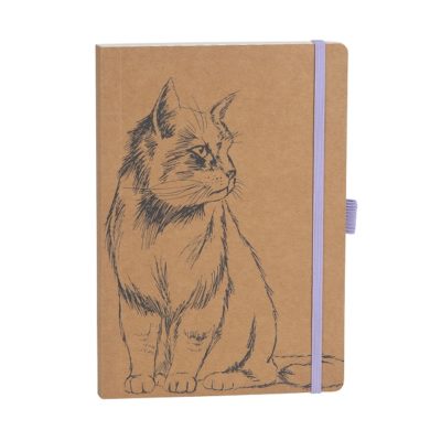 Schreibbuch A5 Katze