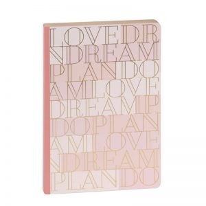 Artebene Schreibbuch Love