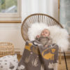 David Fussenegger Babydecke Dschungel braun – Bild 2