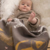 David Fussenegger Babydecke Dschungel braun – Bild 3