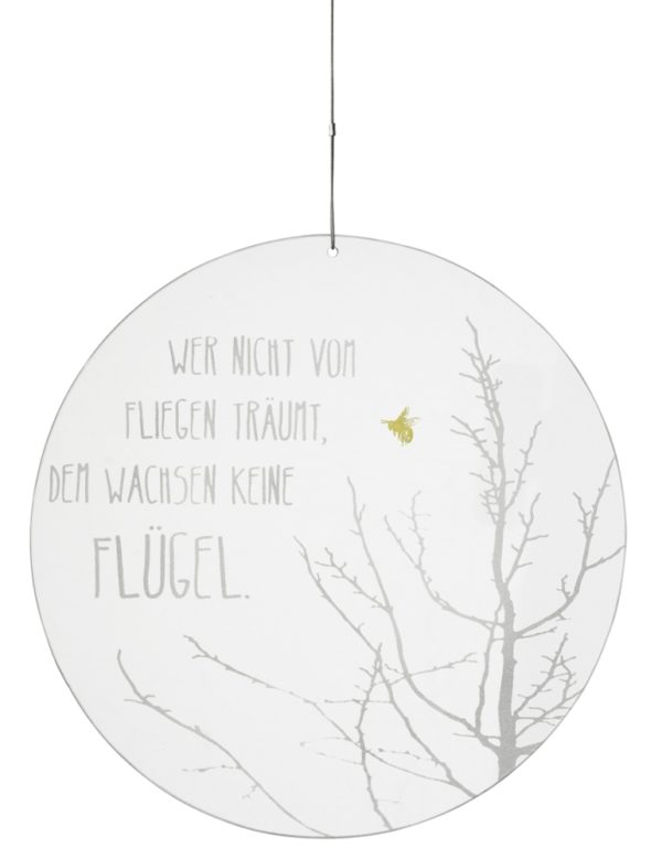 Räder Glaspoesie Baum