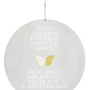 Räder Glaspoesie Schmetterling