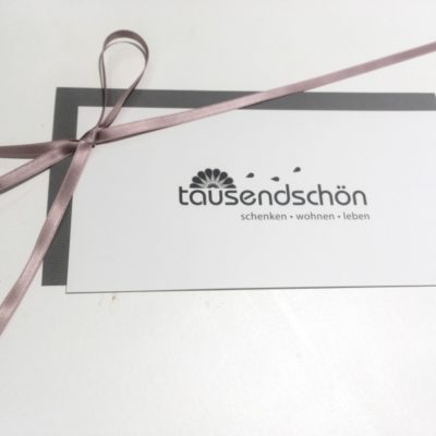 Tausendschön & Tausendschön Kindertraum Gutschein